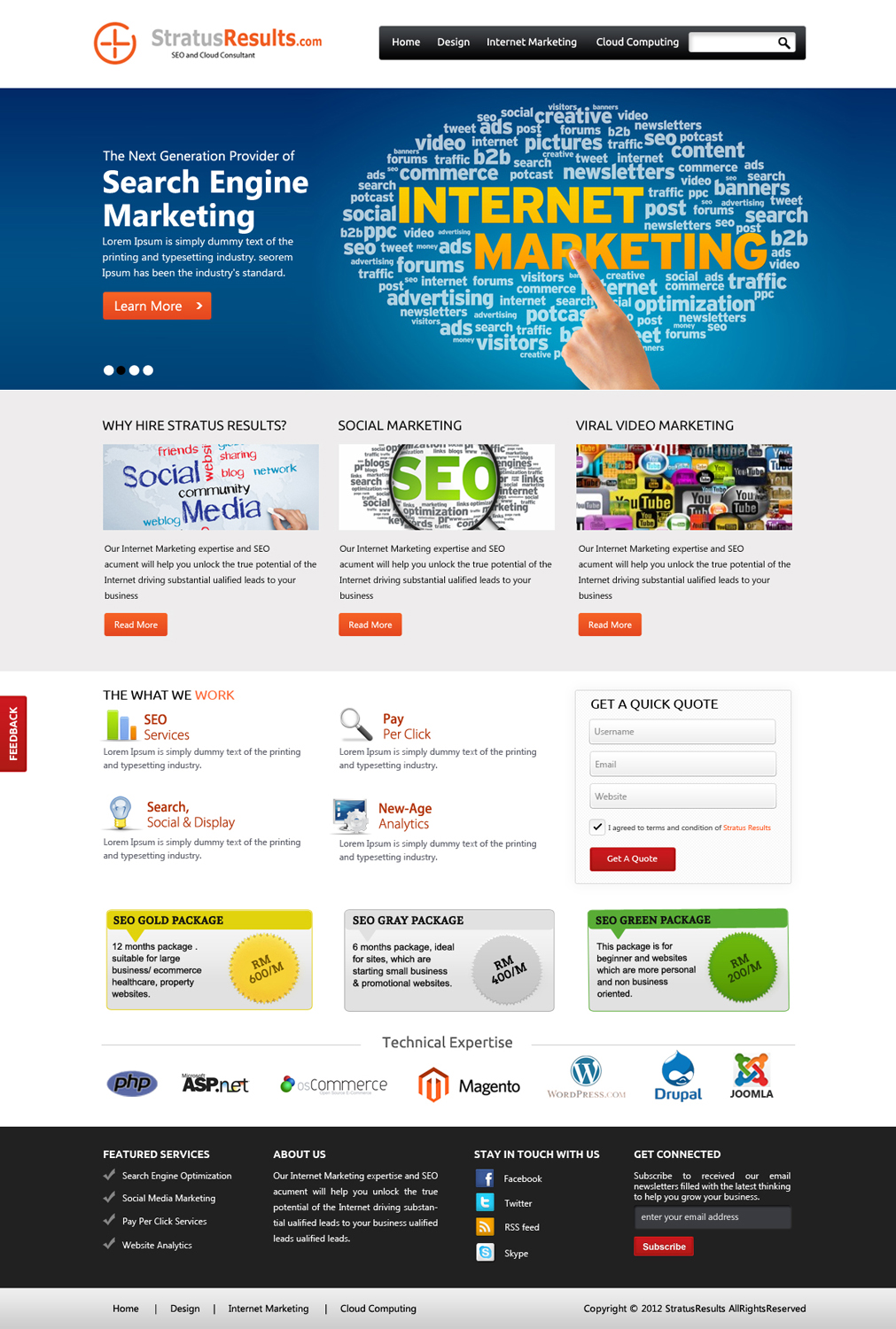 Web Design by OM for SR-Design | Design #1217987