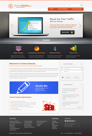 Web Design by OM for SR-Design | Design: #1237256