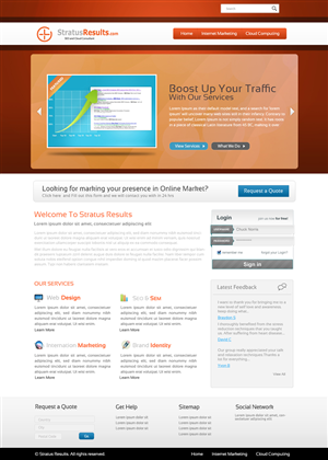 Web Design by OM for SR-Design | Design: #1239364