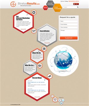 Stratus Results WebDesign | Web Design by ShreejiAkshar