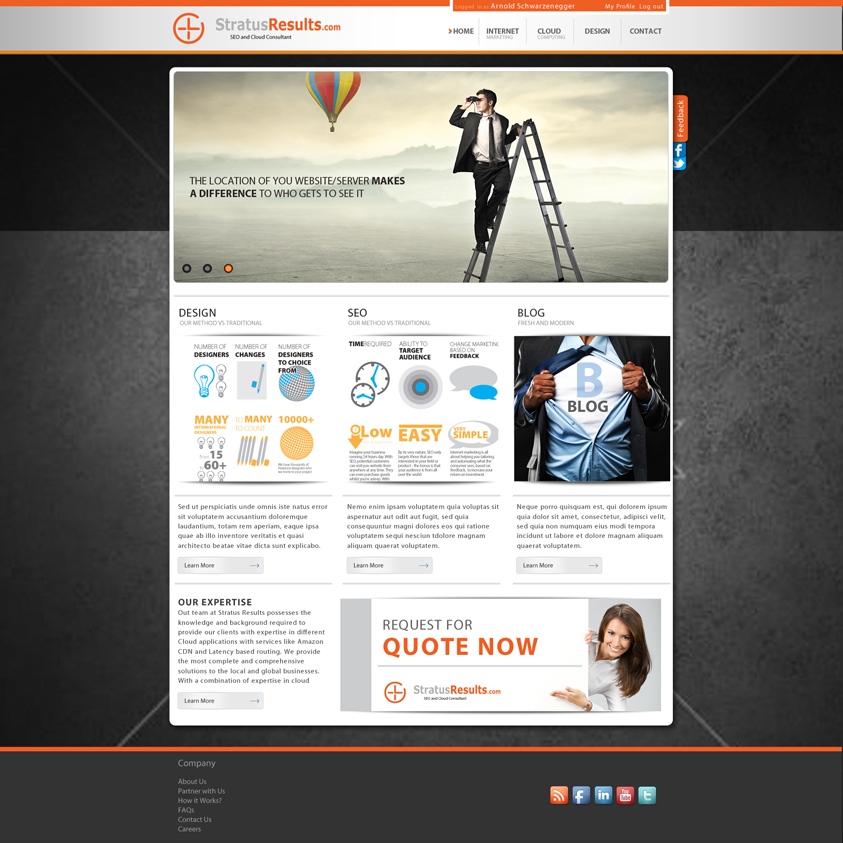 Web Design by Svetlin Angelov for SR-Design | Design #1223079