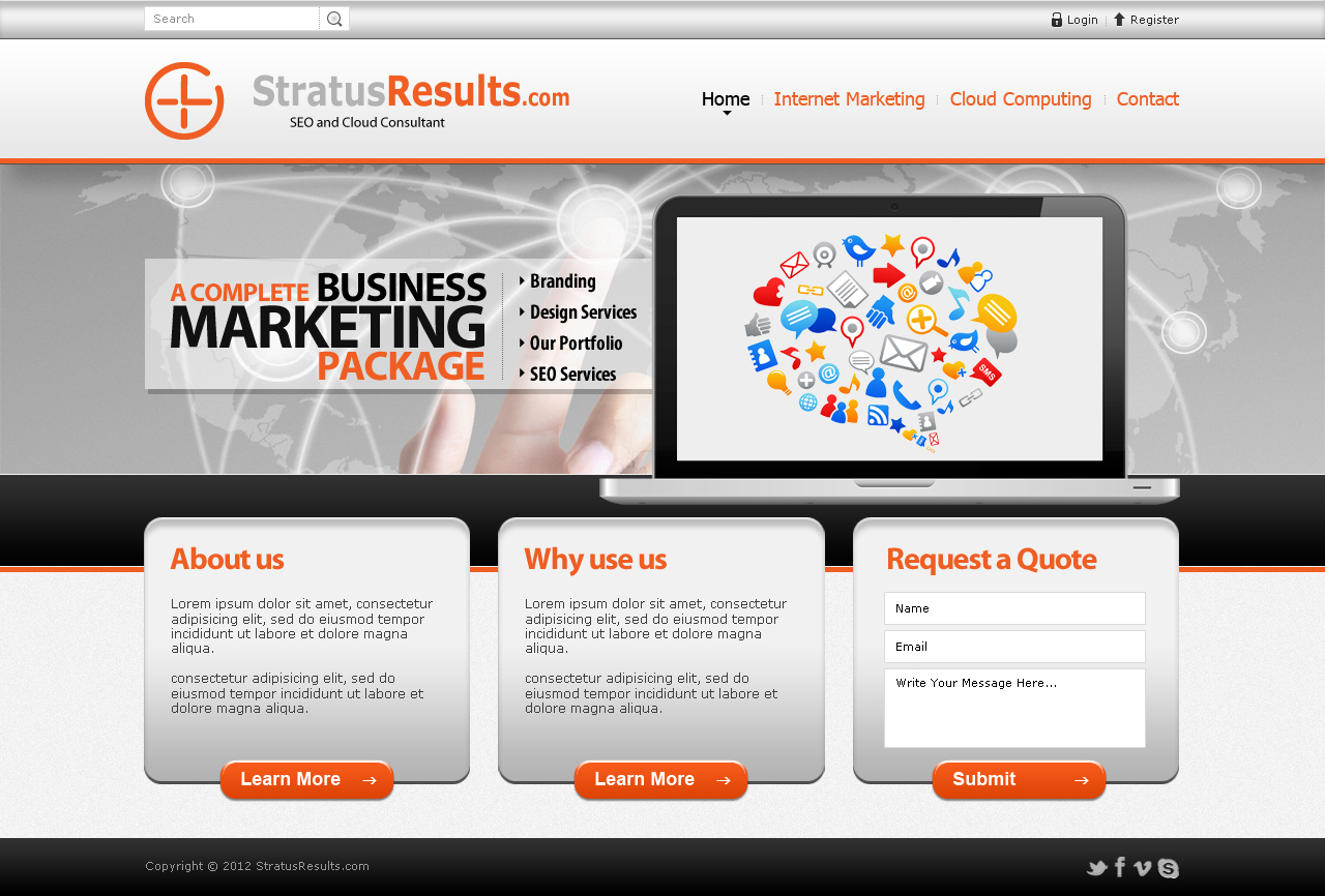 Web Design by TechWise for SR-Design | Design #1208105