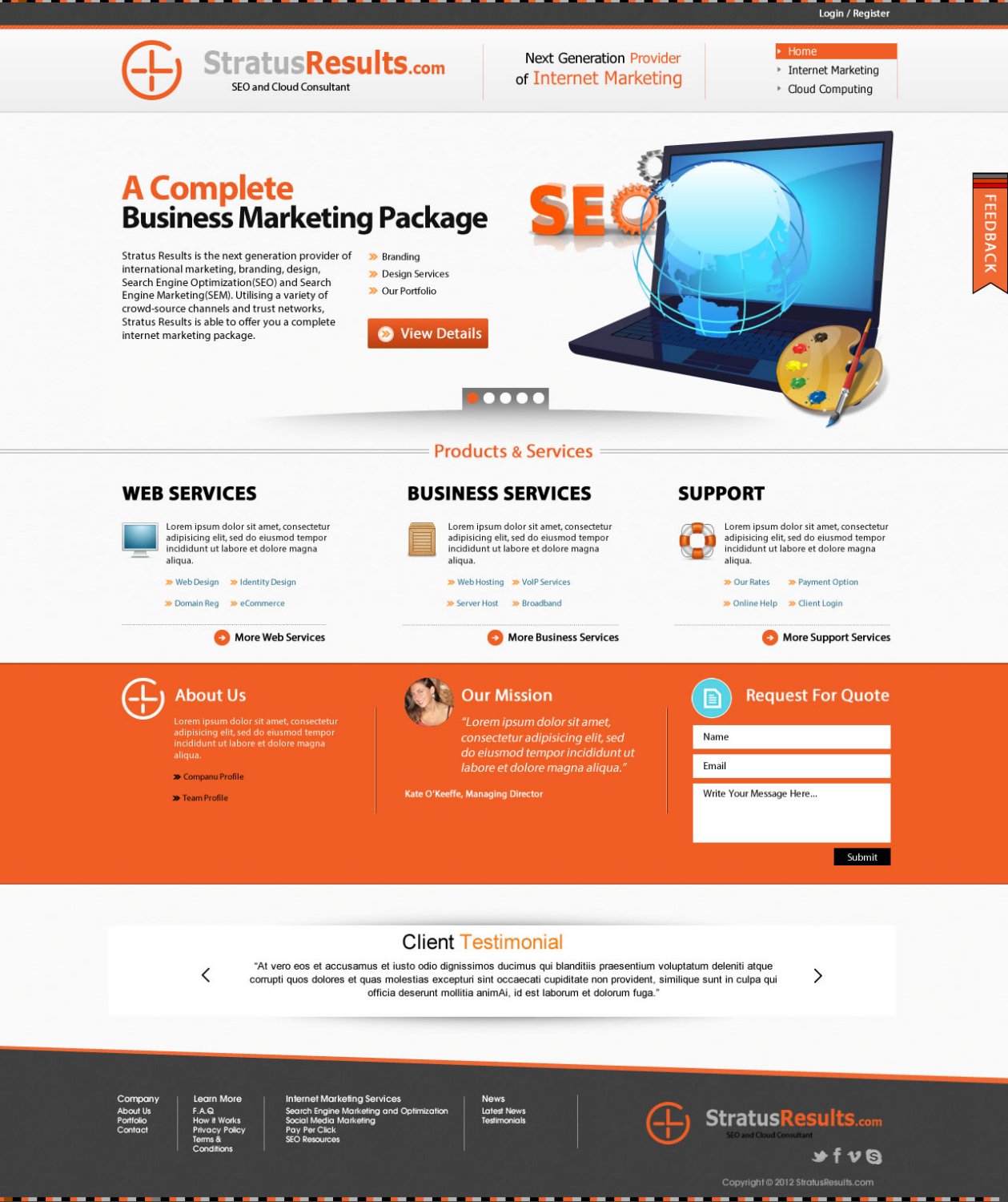 Web Design by TechWise for SR-Design | Design #1208108