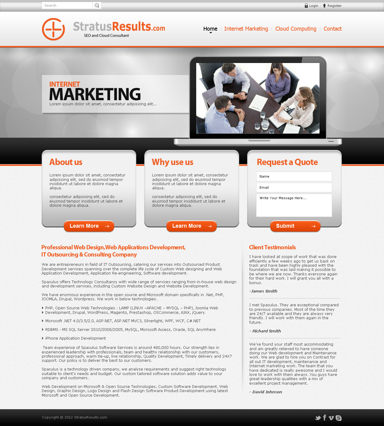 Web Design by TechWise for SR-Design | Design #1224238