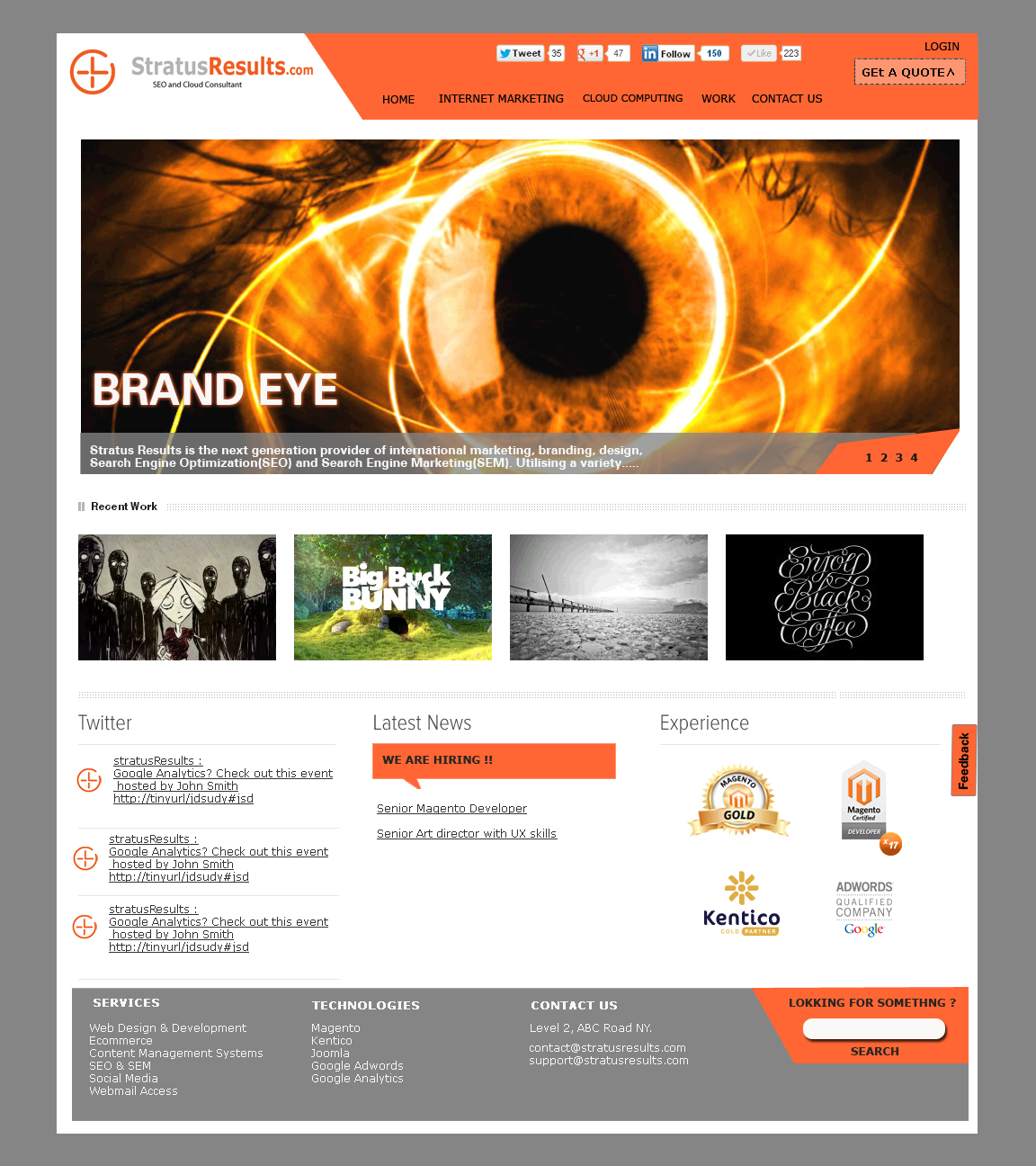 Web Design by gltharindu for SR-Design | Design #1219845
