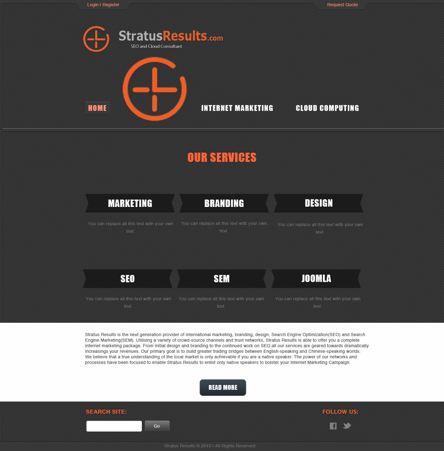 Web Design by Kaajal for SR-Design | Design #1216858