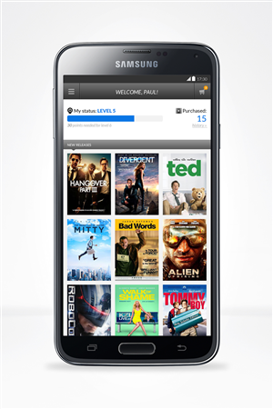 Mobile digital movie retailer needs design for rewards program app  | App-Design von MIND