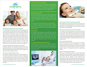 Dental FAQ/advert tri-fold for holistic family dentist | Diseño de Brochure por ravi_k5