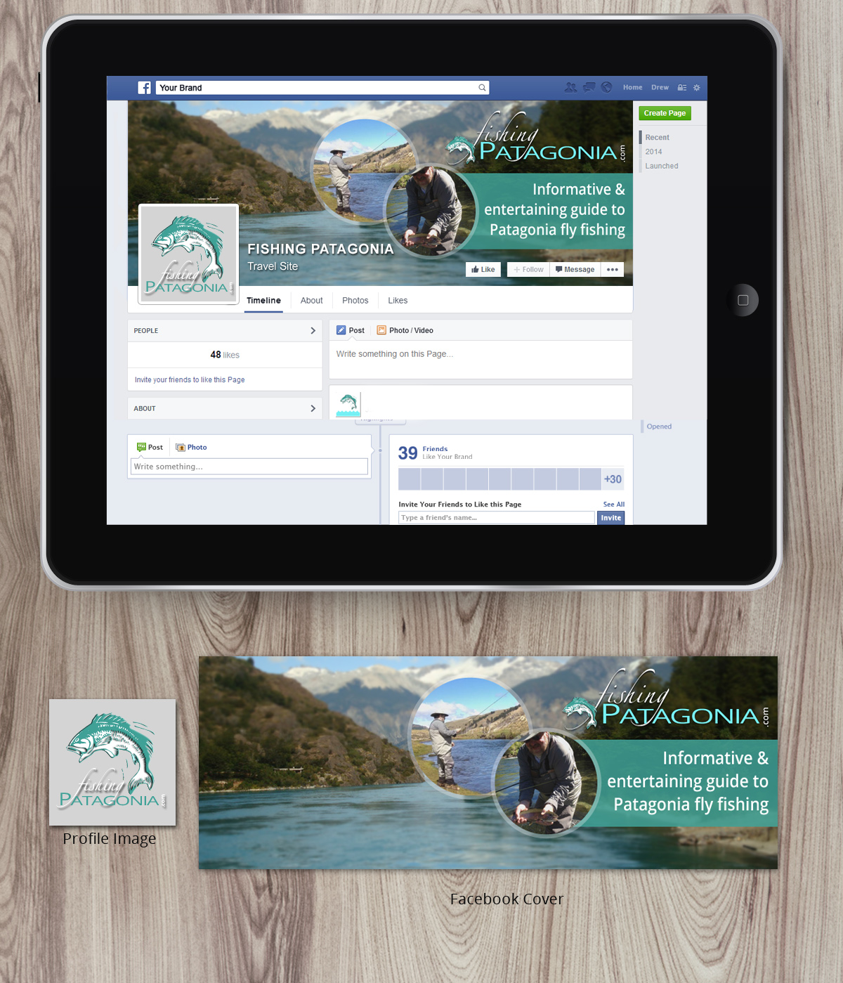 Facebook-Design von Nelsur für dieses Projekt | Design #4276816