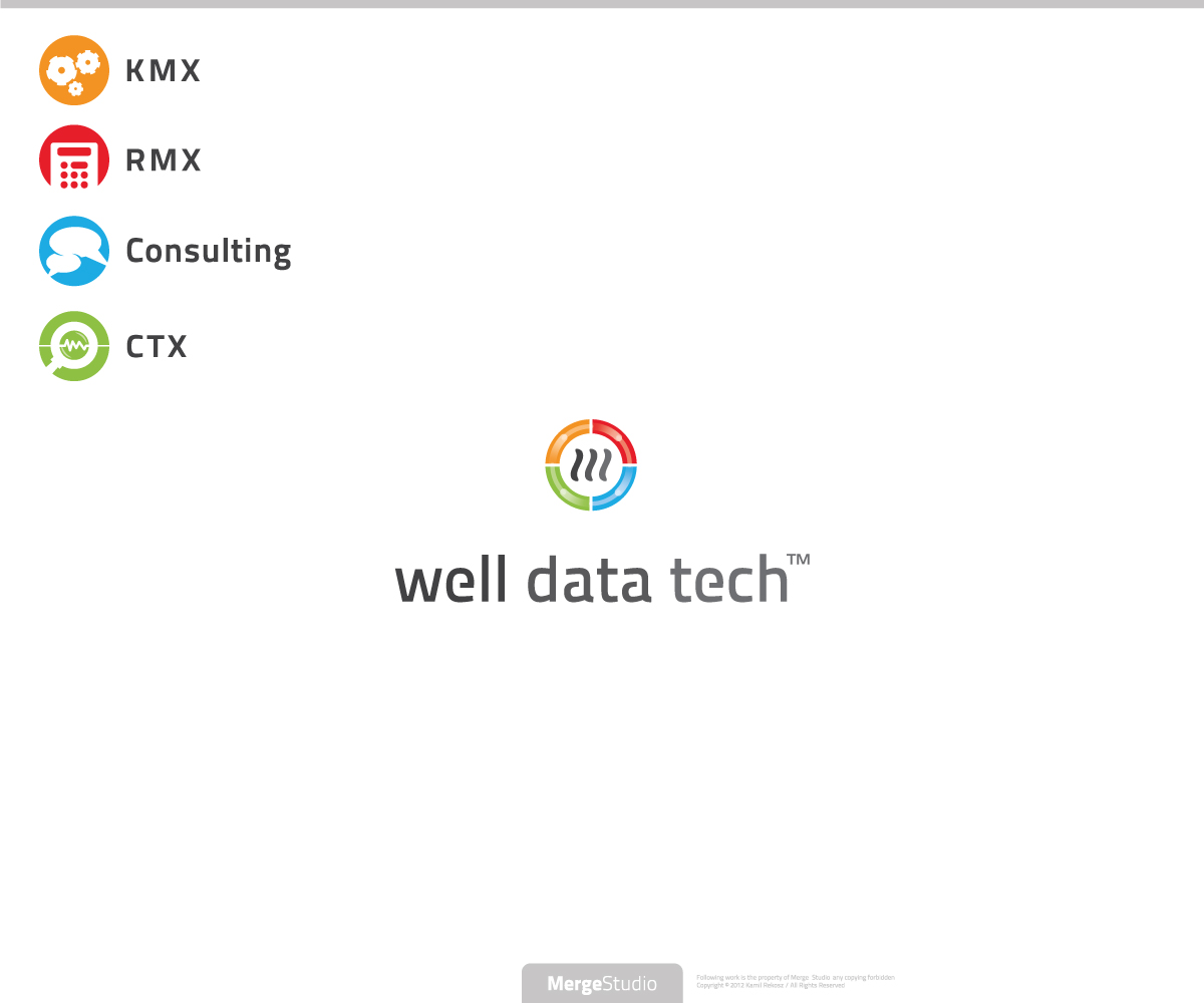Logo Design by MergeStudio for Well Data Technologies | Design #1232135