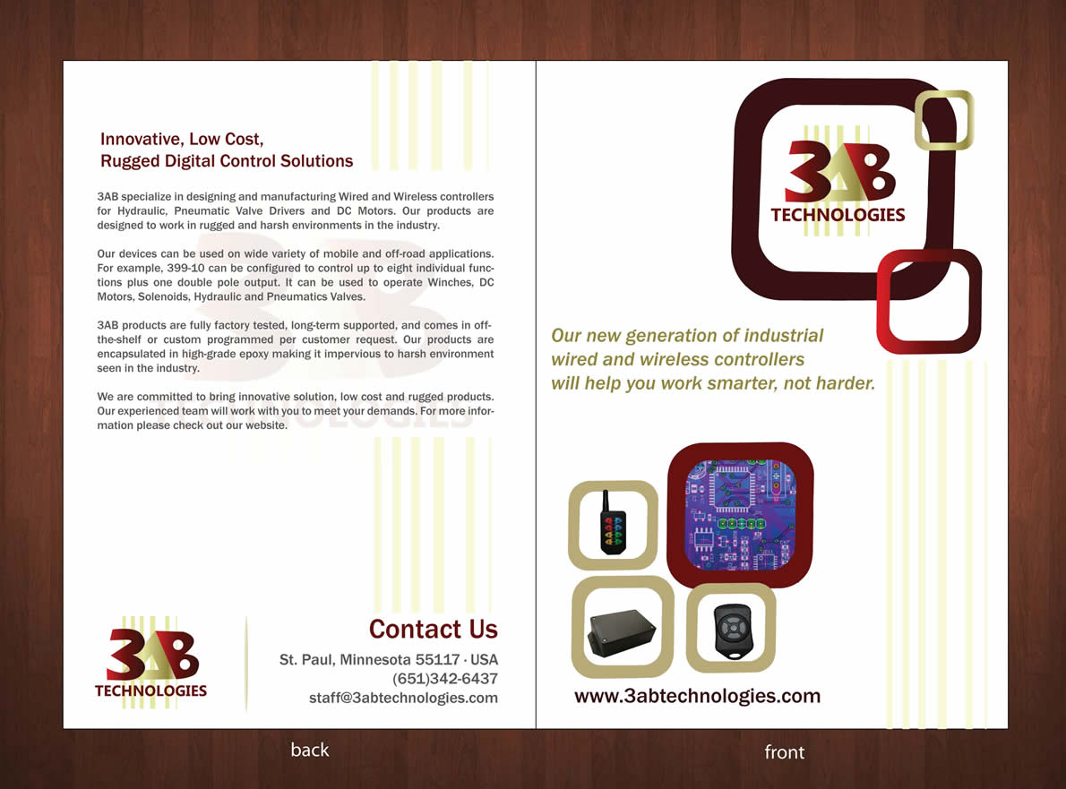 Brochure Design by Sbss for this project | Design #1216769