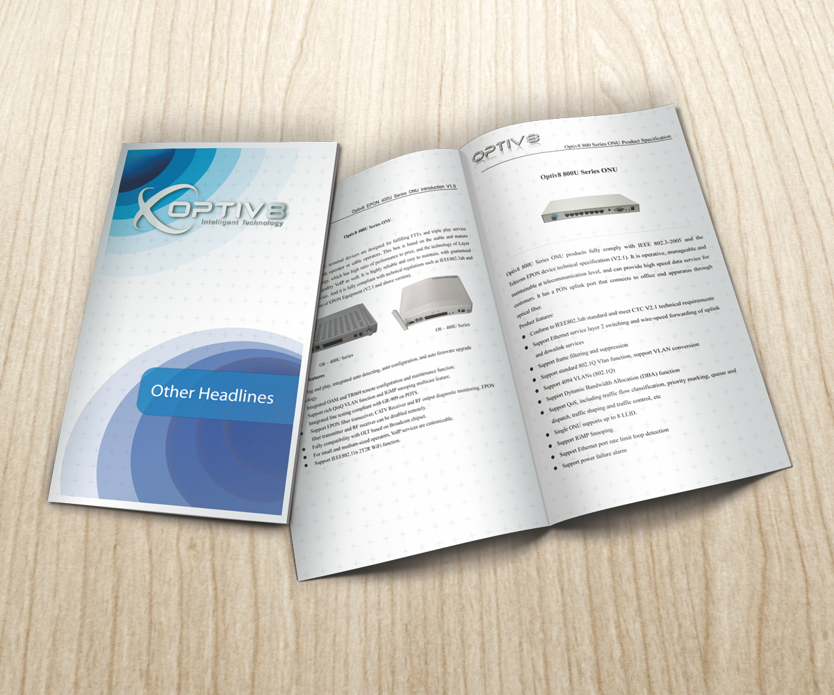 Brochure Design by shadowfoxx for Optiv8 Sdn Bhd | Design #4273011