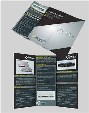 Brochure Design by ISOLZ INFOTECH for Optiv8 Sdn Bhd | Design: #4353092