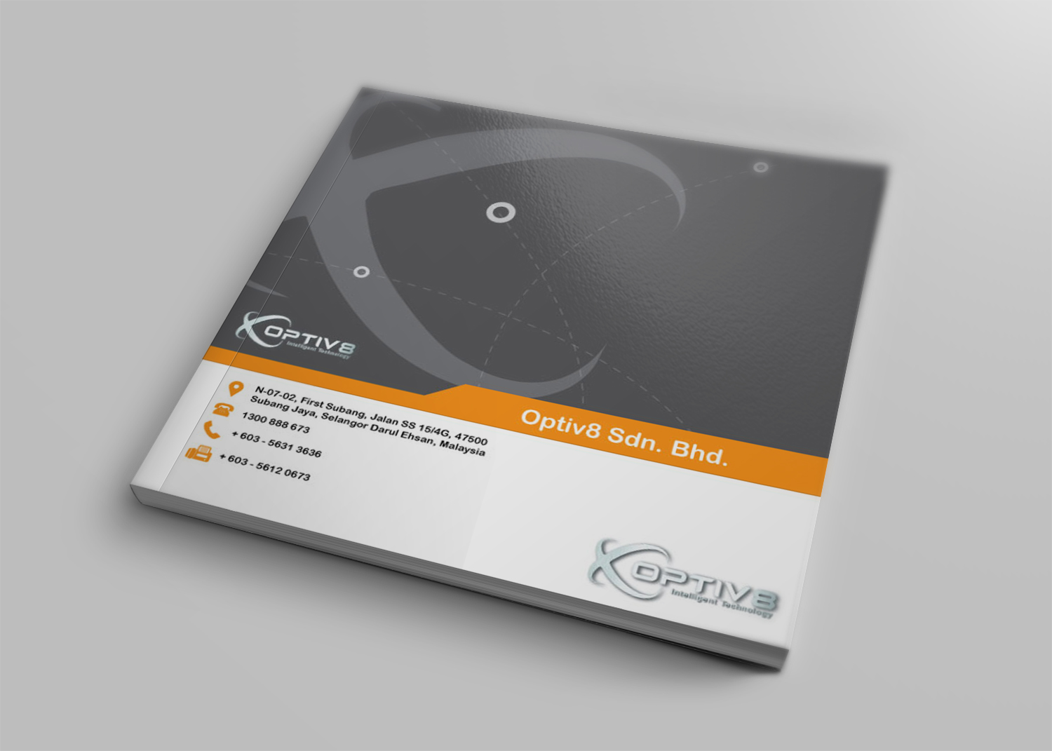 Brochure Design by asmaa06 for Optiv8 Sdn Bhd | Design #4318480
