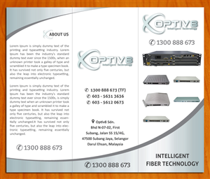 Brochure Design by Sbss for Optiv8 Sdn Bhd | Design: #4259024
