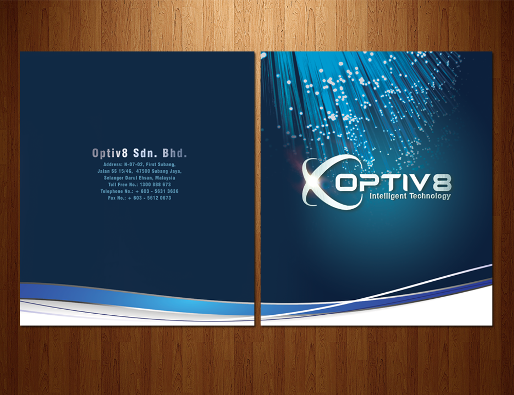Diseño de Brochure por Vixer para Optiv8 Sdn Bhd | Diseño #4367639