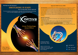 Information, Communication & Technology Business Needs a Brochure Design