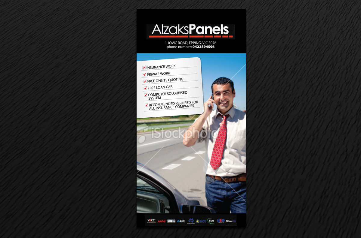 Flyer Design by Svetlin Angelov for alzaks panels | Design #1215278