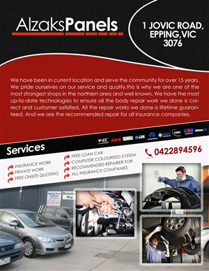 Flyer Design by TechWise for alzaks panels | Design: #1208068
