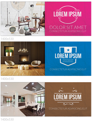 Slides for industrial furniture site | Diseño Gráfico por JCR