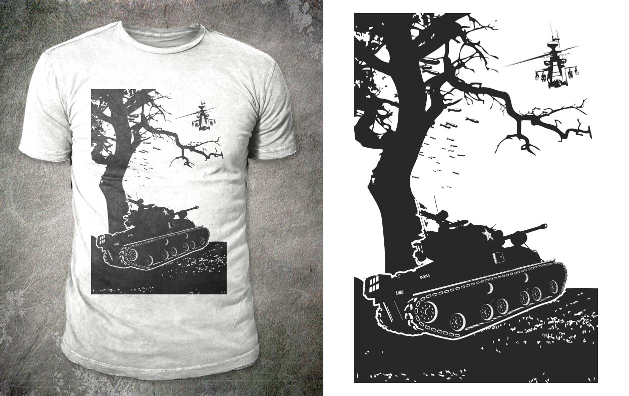 T-shirt Design by swo0osh for Coromandel | Design #1223974