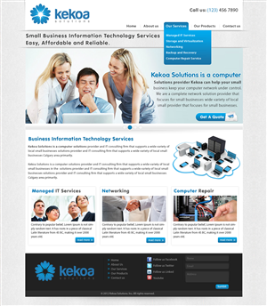 Web Design by webxvision for this project | Design: #1209660