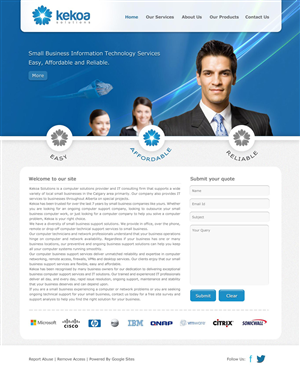 Web Design by UniqueDesignz for this project | Design: #1221632