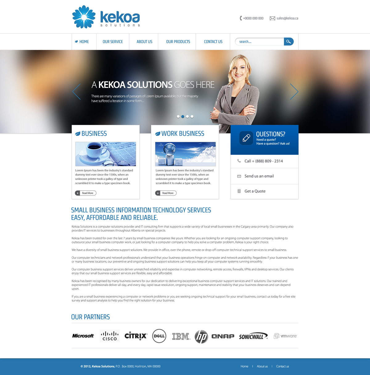Web Design by Impressive Sol for this project | Design #1201877