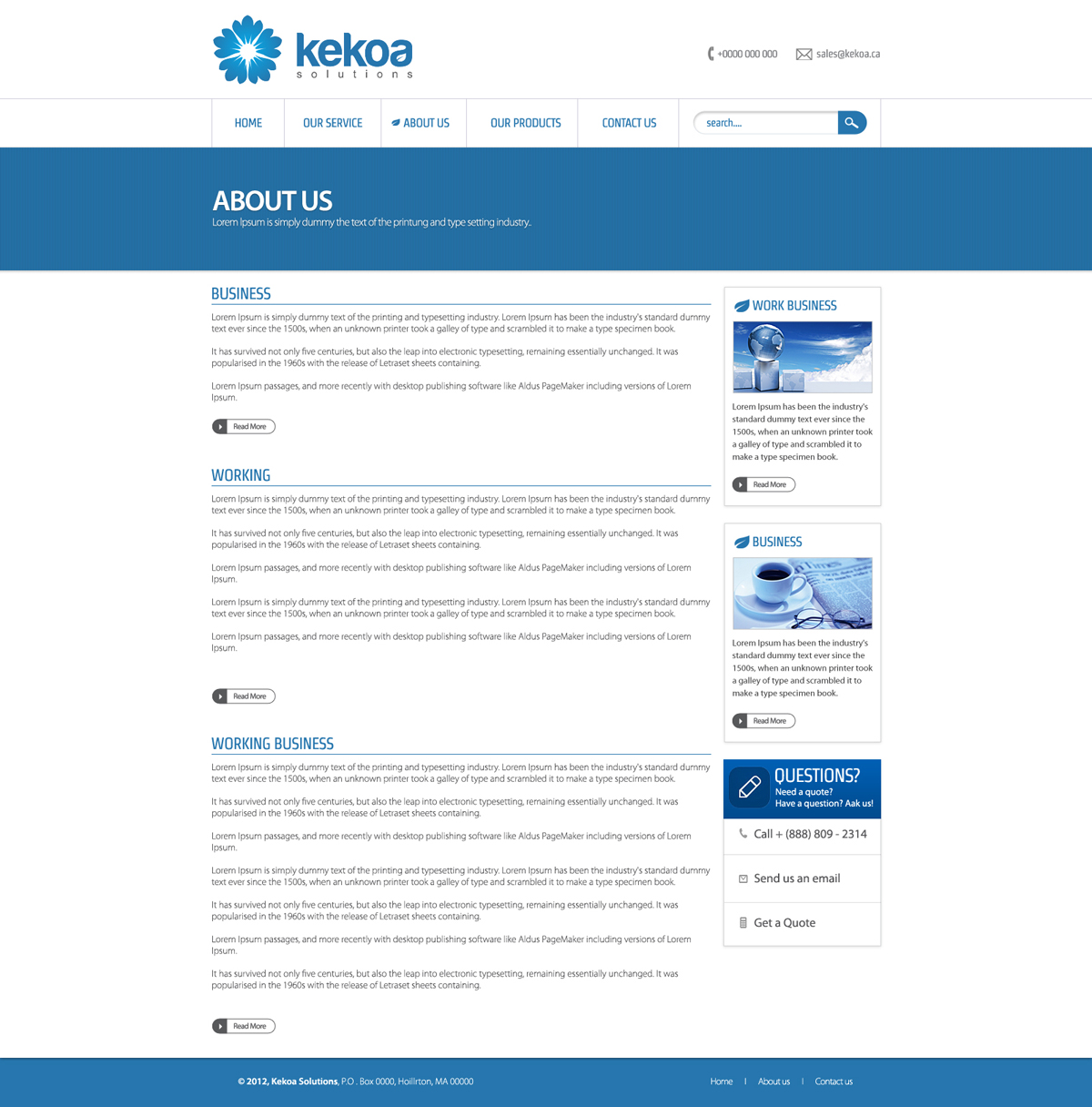 Web Design by Impressive Solutions for this project | Design #1204428