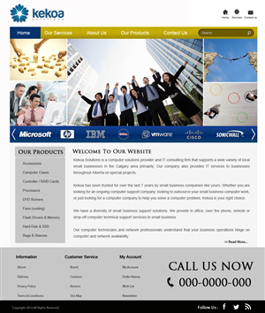 Web Design by Vblue for this project | Design: #1244162