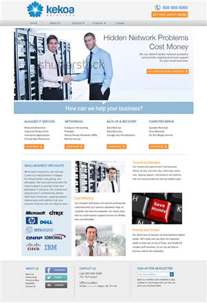 Web Design by tanya for this project | Design: #1219941