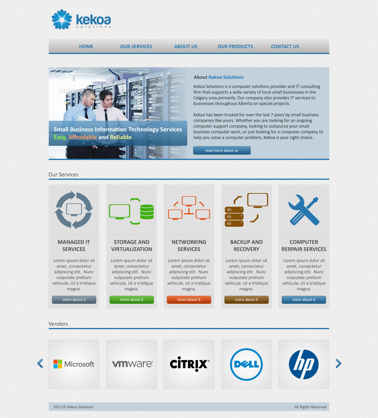 Web Design by solaris for this project | Design #1209781