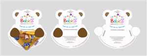 Sophisticated hang tag for Childrens Bibs. A professional look required | Design Emballage par maricreatives