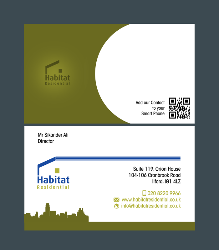Business Card Design by Mr Singh for this project | Design #4262008