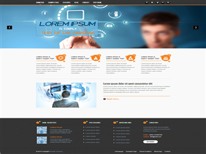 Web Design by GlobalTech for this project | Design: #4331289