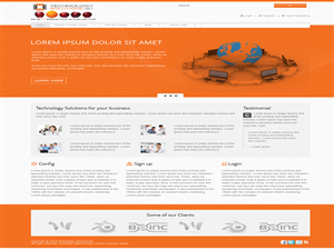 Web Design by GlobalTech for this project | Design #4331474