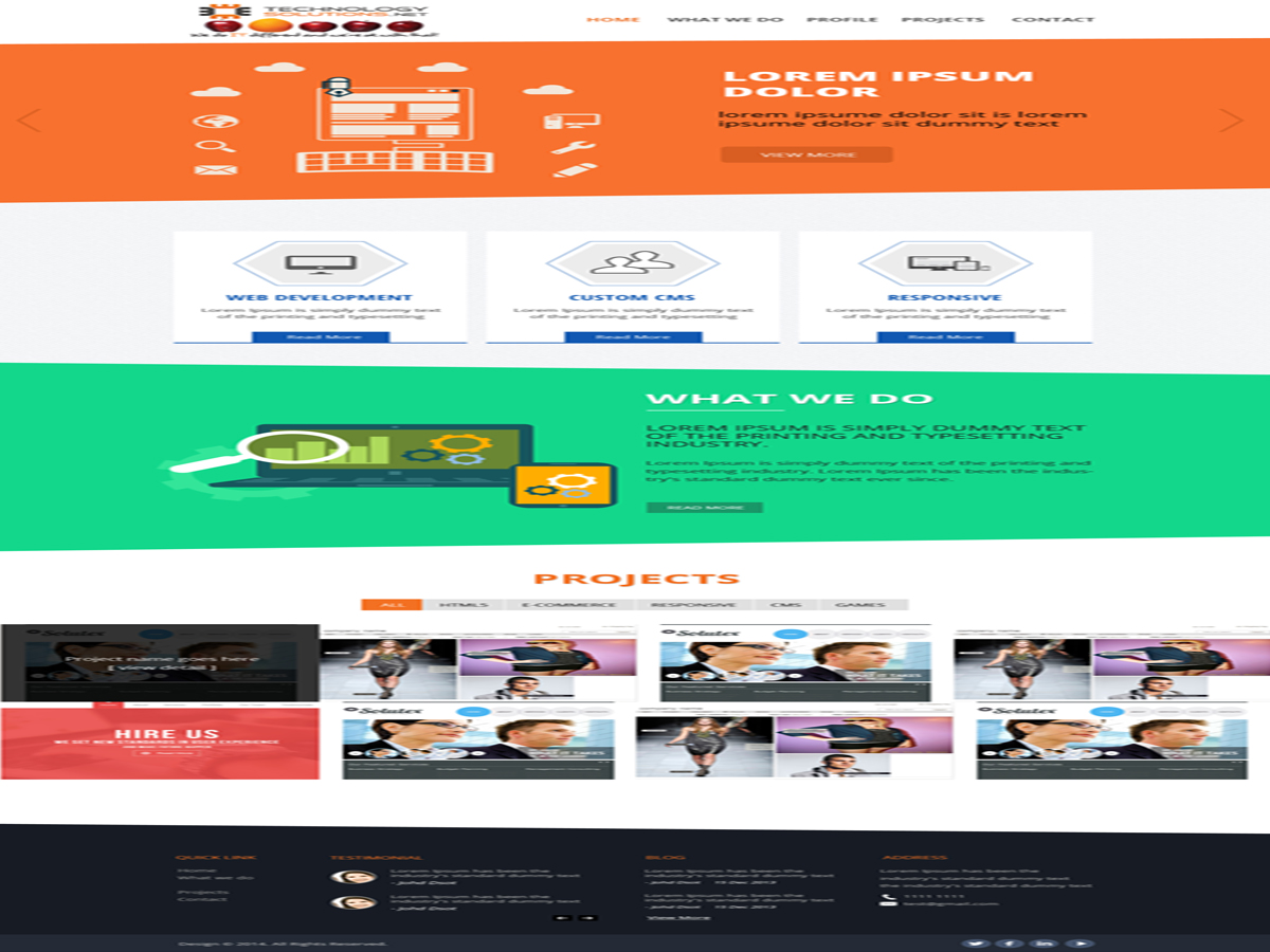 Web Design by GlobalTech for this project | Design #4338070