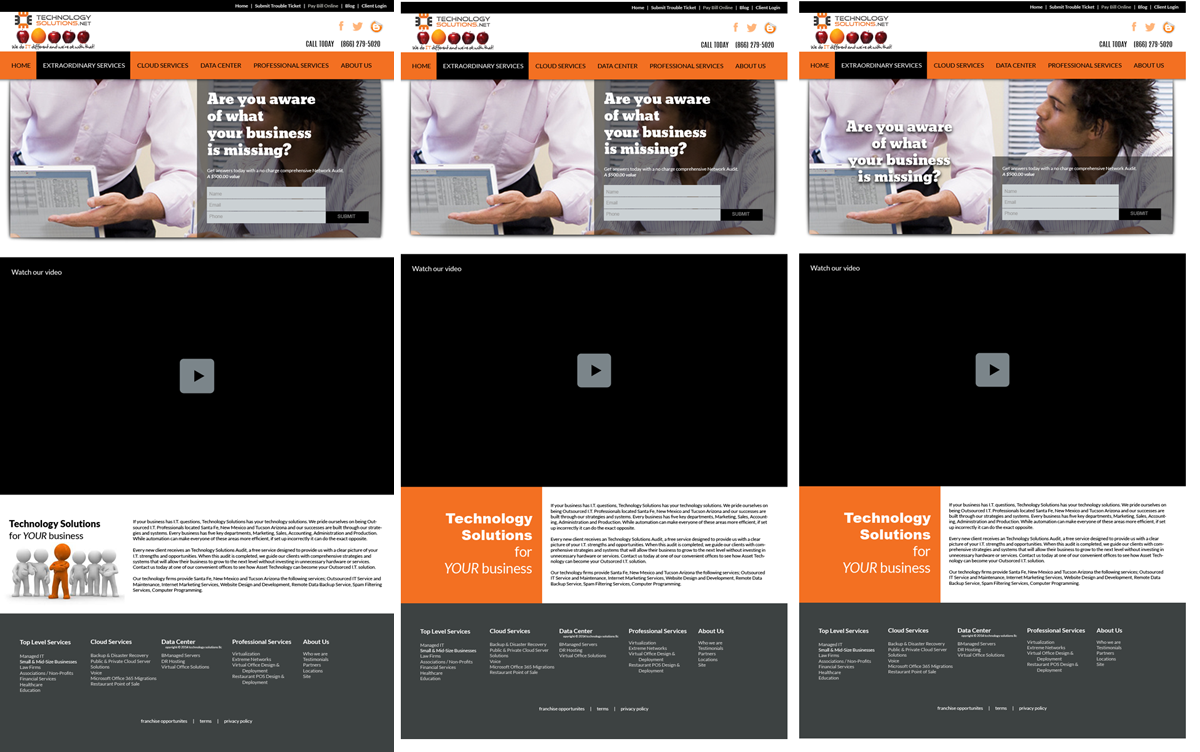 Web Design by coa for this project | Design #4413151