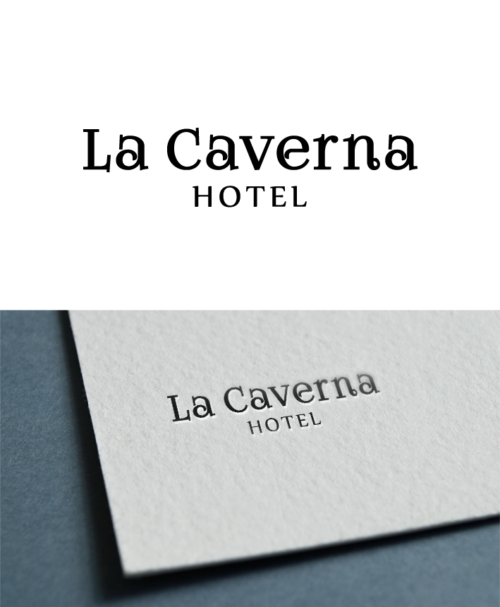 Logo Design by trufya for La Caverna Hotel | Design #4372308