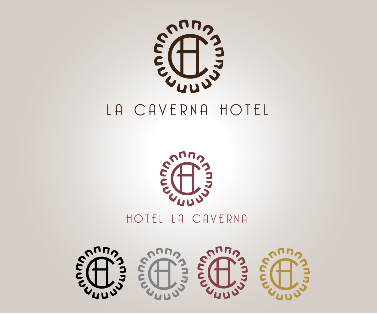 Logo Design by schk for La Caverna Hotel | Design #4339647