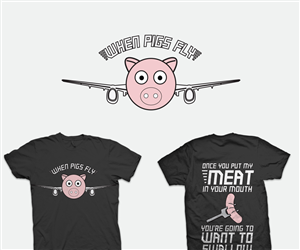 Graphic Design by argaet for When Pigs Fly, LLC | Design #4270347