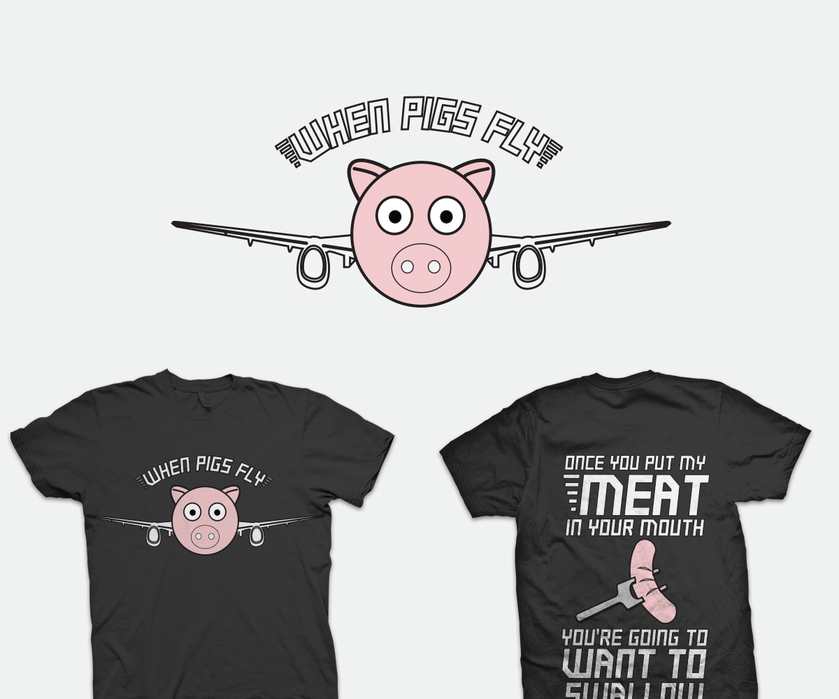 Diseño Gráfico por argaet para When Pigs Fly, LLC | Diseño #4270353