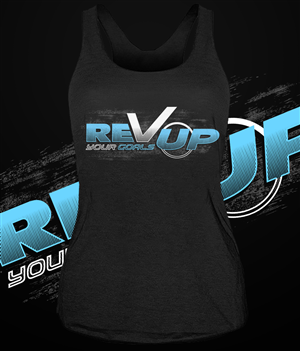 RevUp t-shirt/logo apparel  | Design de T-shirt par Rockalight