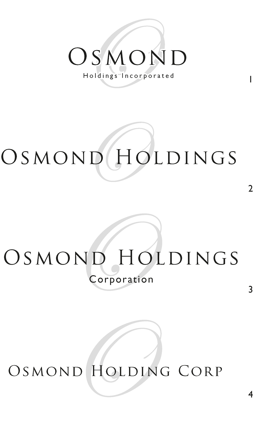 Logo-Design von Jason Vantran für Osmond Group Inc. | Design #1206622