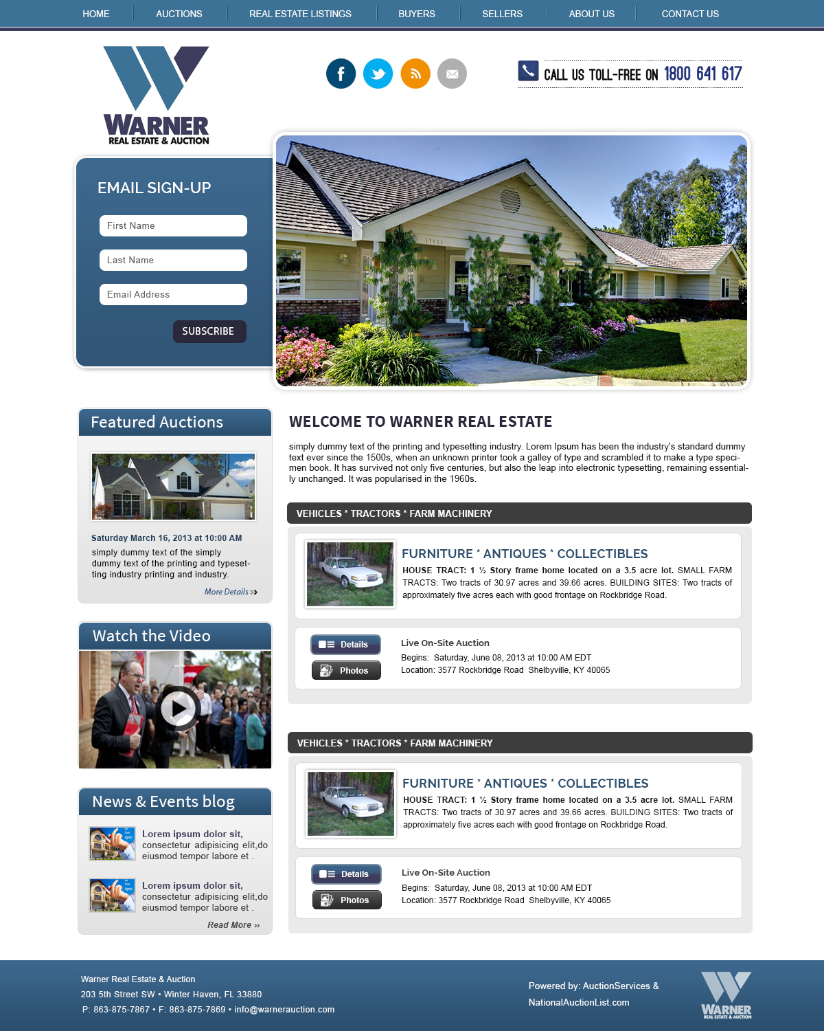 Diseño Gráfico por webxvision para AuctionServices.com, Inc. | Diseño #4266676