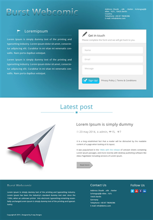 Web Design by Tariq Shamim for this project | Design #4237448