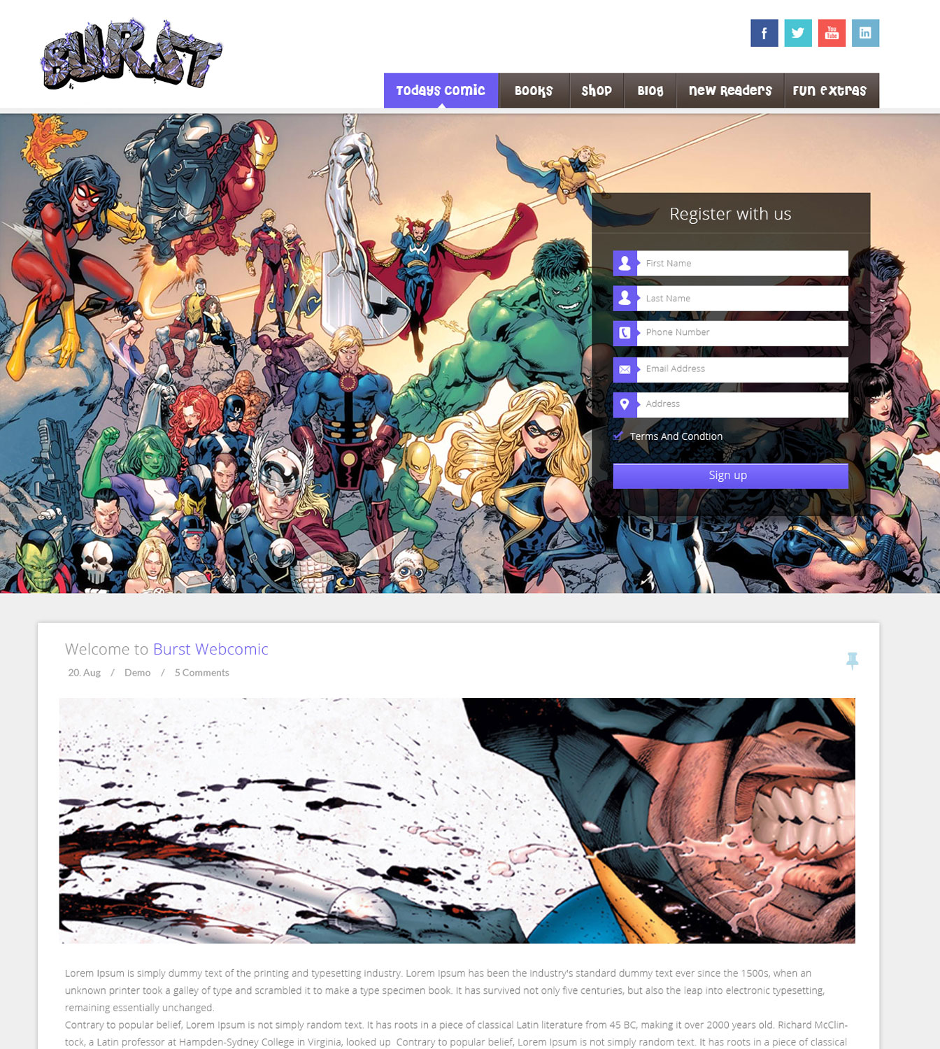 Web Design par Tariq Shamim pour ce projet | Design #4239704