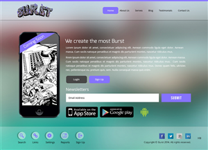 Web Design by pb for this project | Design #4247624