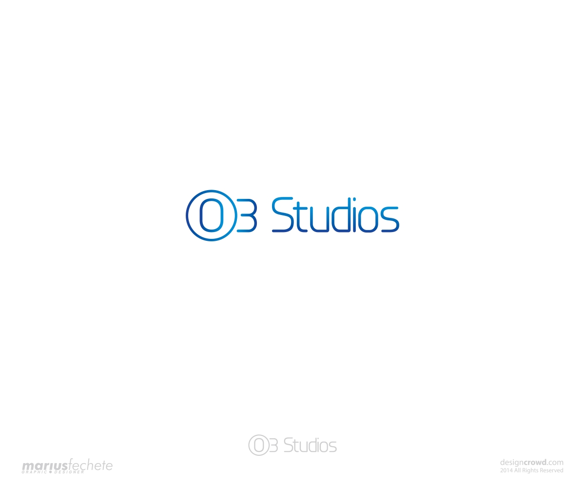 Logo Design by Marius Fechete for 03 Studios | Design #4250851