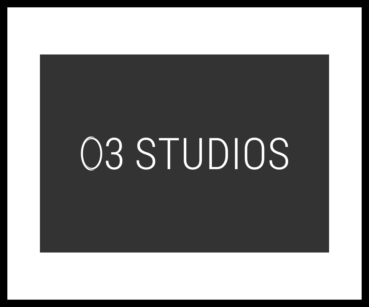Logo Design by Si'baCk for 03 Studios | Design #4338066